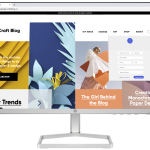 HP 524SF Monitor 23.8