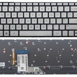 HP Spectre x360 15-ap 15t-ap000 Backlit Keyboard Silver US No Frame