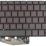 Keyboard for HP Omen 17-W 15-AX 15-an SG-80750-XBA 835664-001 V150646LS1 9Z.NC8BQ.701 with Red Backlit US