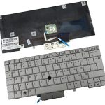 Keyboard for HP EliteBook 2740p P/N: v108630as1 V-108630as1-us US Layout Gray Color with Stick Point