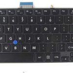 Keyboard for Toshiba A50-C1510 A50-C1520 Z50-C1550 Satellite Pro R50-C Tecra A50-C Z50-C with Backlight with Pointer US Black