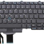 Original New for Dell Latitude E5550 Keyboard US Layout | Color Black