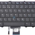 Dell Latitude E7440 With BackLit P/N: 04G6VR PK130VN3A00 SG-60700-XUA SN7222, US Layout Black Color Laptop Keyboard in Nairobi Kenya