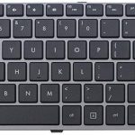 HP ProBook 4540s 4545s Laptop Silver Grey Frame US Layout