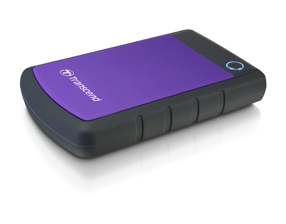 Transcend 4TB Purple USB 3.1 Portable External Hard Drive with Military-Grade Shock Protection - Image 2