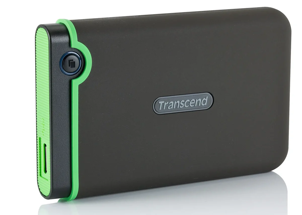 Transcend 1TB StoreJet 25M3 USB 3.1 Portable HDD with Shock Protection - Image 2