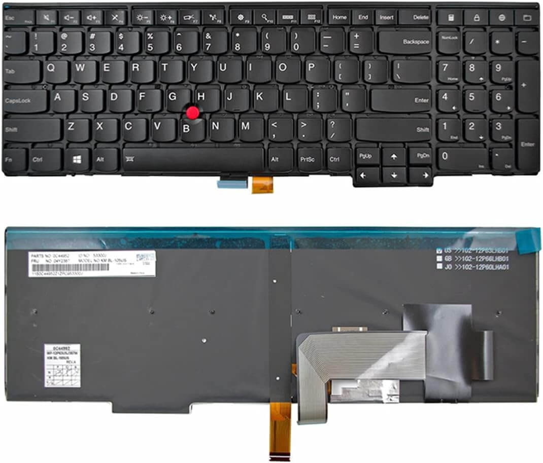 Lenovo Thinkpad Edge E531 E540 L540 T540P T550 T560 P50S Laptop Keyboard US Layout Backlit with Pointer Lenovo Thinkpad Edge E531 E540 L540 T540P T550 T560 P50S Laptop Keyboard US Layout Backlit with Pointer
