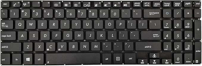 Asus S551 / K551 / S551L / R553L / A551L / S551LN / V551 / K551L Laptop Keyboard US Layout Asus S551 / K551 / S551L / R553L / A551L / S551LN / V551 / K551L Laptop Keyboard US Layout
