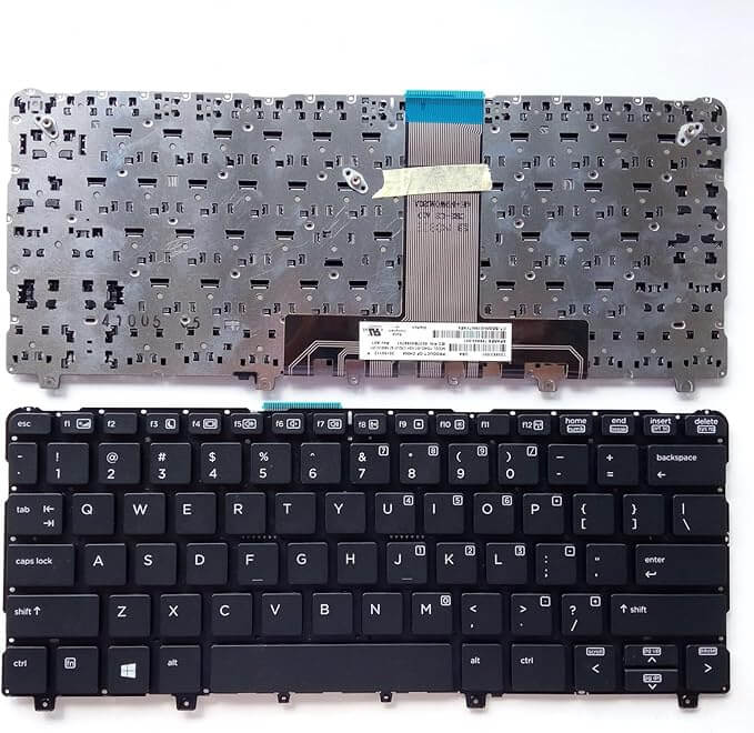 HP Compaq Pro X2 612 G1 US Laptop Keyboard US Layout Without Frame HP Compaq Pro X2 612 G1 US Laptop Keyboard US Layout Without Frame