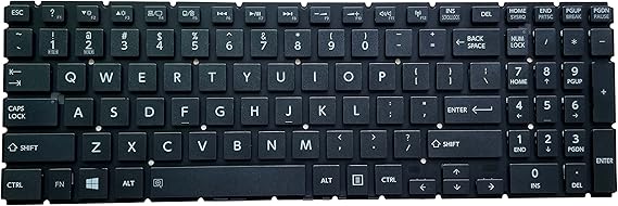 Toshiba Satellite L50-B / L50D-B / L50T-B / L55-B / L50-C / S50-B / P50-C / C55-C5246 / C55-C5240 / C55-C5241 Laptop Keyboard US Layout Toshiba Satellite L50-B / L50D-B / L50T-B / L55-B / L50-C / S50-B / P50-C / C55-C5246 / C55-C5240 / C55-C5241 Laptop Keyboard US Layout