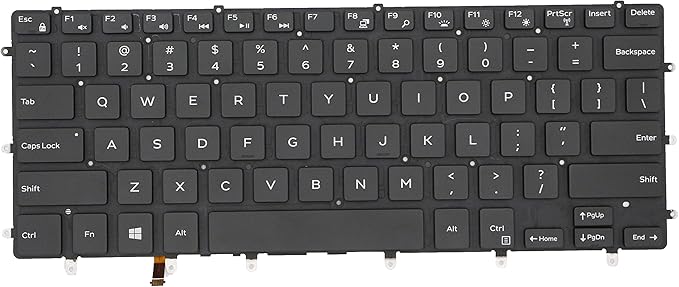 Dell XPS 15 9550 / 9560 / 9570, Precision 5510 / 5520 / 5530 / 5540, Inspiron 15 7558 / 7568 Laptop Keyboard US Layout Dell XPS 15 9550 / 9560 / 9570, Precision 5510 / 5520 / 5530 / 5540, Inspiron 15 7558 / 7568 Laptop Keyboard US Layout