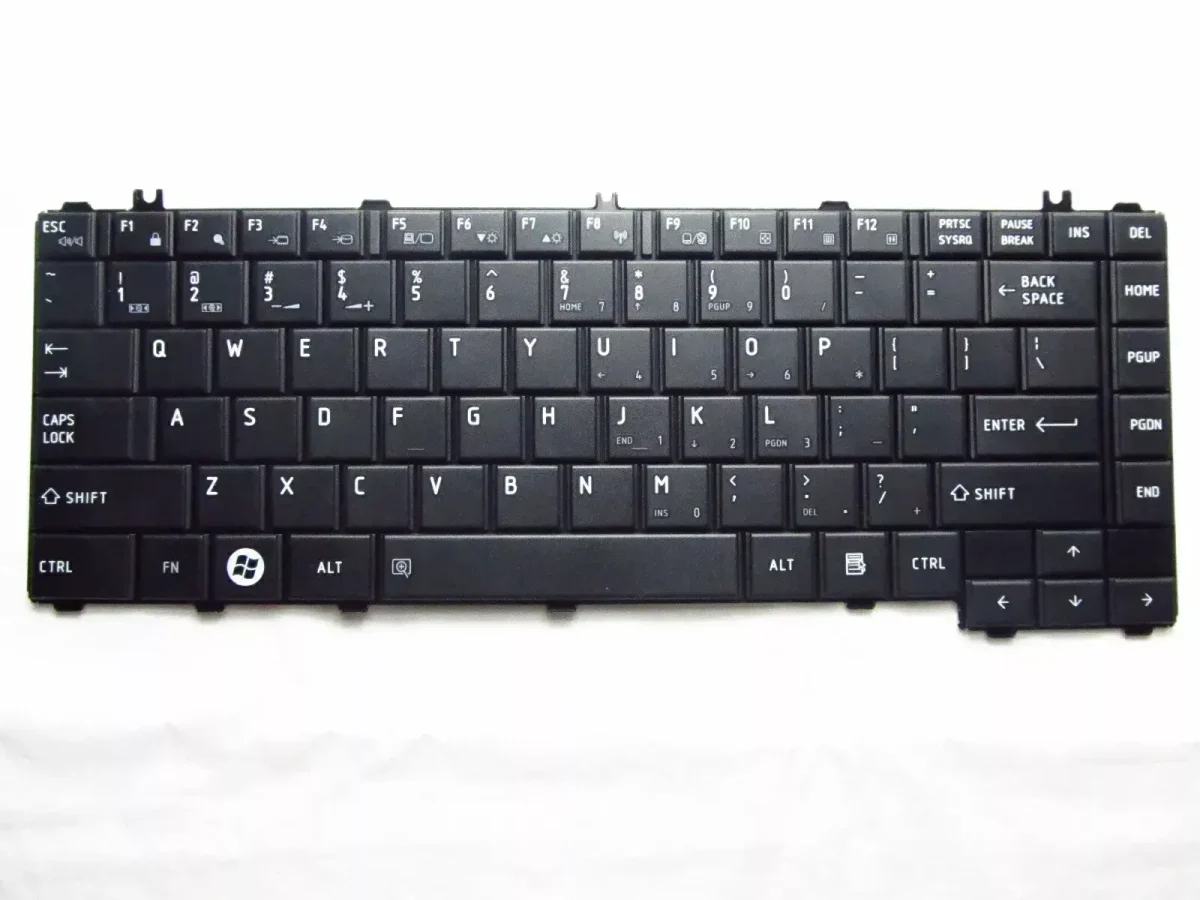 Toshiba Satellite C600 L600 C645 Laptop Keyboard US Layout