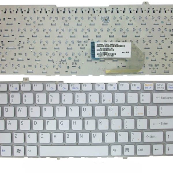 Sony VGN FW White Laptop Keyboard
