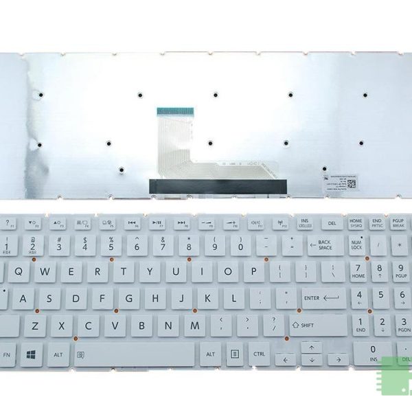 Toshiba Satellite L50-B Laptop Keyboard US Layout White