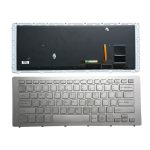 Sony SVF15N Laptop Keyboard US Layout Silver