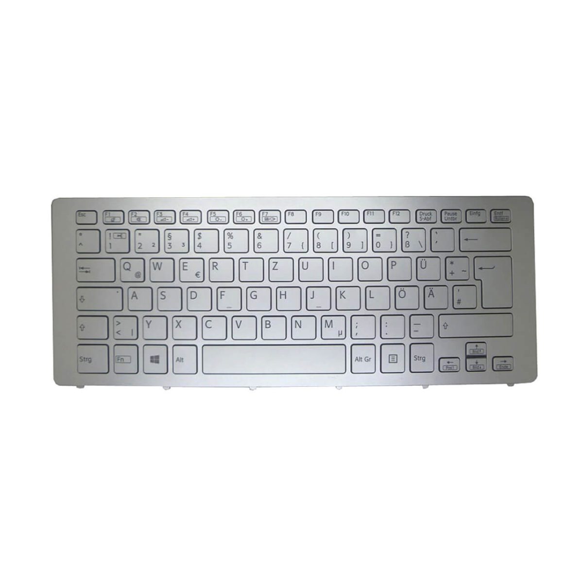 Sony SVF15N Laptop Keyboard US Layout Silver