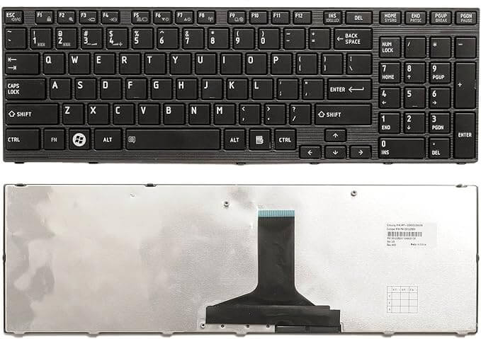 Toshiba Satellite P750/P745 Laptop Keyboard US Layout Toshiba Satellite P750/P745 Laptop Keyboard US Layout