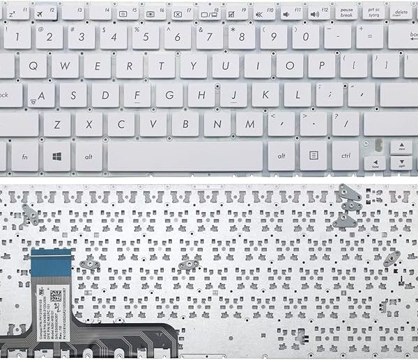 ASUS UX305 / UX305CA / UX305FA Laptop Keyboard US Layout White