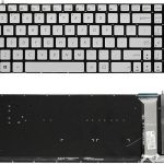 Asus GL551 N551 Laptop Keyboard US Layout Silver