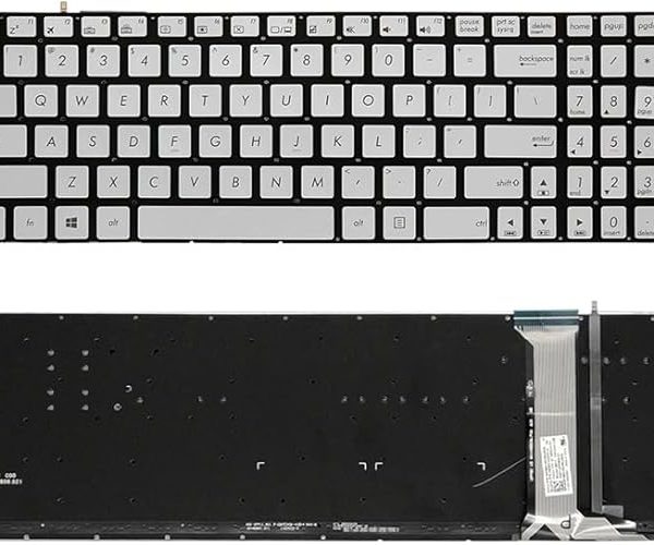 Asus GL551 N551 Laptop Keyboard US Layout Silver