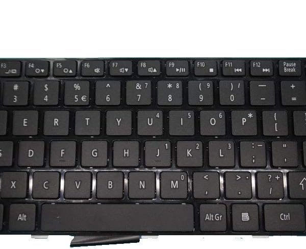 Haier 7G-5H 14.1 Laptop Keyboard US Layout Black with Frame