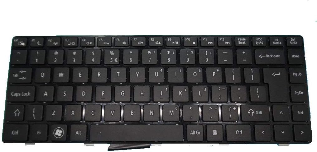 Haier 7G-5H 14.1 Laptop Keyboard US Layout Black with Frame Haier 7G-5H 14.1 Laptop Keyboard US Layout Black with Frame