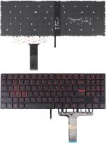 Lenovo Legion Y520 / Y520-15IKB / R720 / R720-15IKB Laptop Keyboard US Layout Black with Red Print