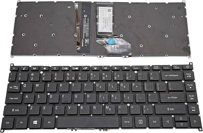 Acer Aspire 3 A314-33 A314-41 A514-51G A514-51KG TMP40-51 TMP40-51 sv4p_a83b nki141S07W Laptop Keyboard US Layout Acer Aspire 3 A314-33 A314-41 A514-51G A514-51KG TMP40-51 TMP40-51 sv4p_a83b nki141S07W Laptop Keyboard US Layout