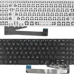 ASUS X560 Laptop Keyboard US Layout No Frame