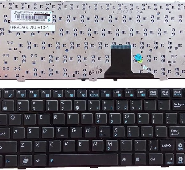 ASUS Eee PC EPC1000PEB Laptop Keyboard US Layout Black