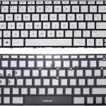HP Pavilion 13-AN 13-AN0010CA 13-AN0020CA 13-AN0010NR 13-AN0031WM 13-AN0030WM Laptop Keyboard Silver US Layout Backlit