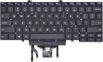 Dell Latitude 3400 5400 5401 5410 5411 7400 7410 Laptop Keyboard US Layout, Backlight, with Pointer