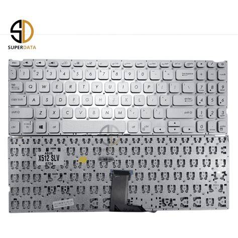 ASUS Vivobook X512 X512FA X512DA X512UA X512UB Laptop Keyboard US Layout Silver