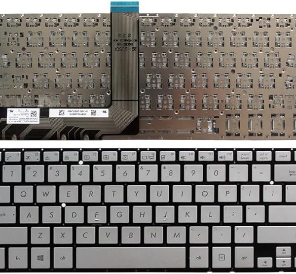 ASUS TP300 / TP300L / TP300LD / Q302 / Q302LA / Q304 / TP300LA / TP300LG / TP300UA Laptop Keyboard US Layout Silver