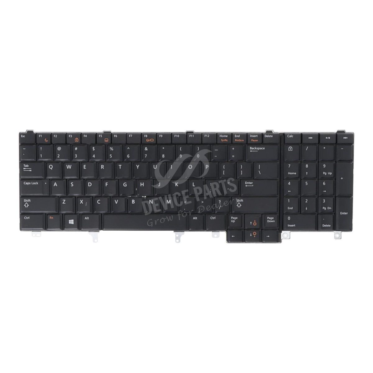 Dell E6520 / E5520 / M4600 / M6600 / E5530 / E6530 / M4700 / M6700 Laptop Keyboard US Layout Black Without Pointstick