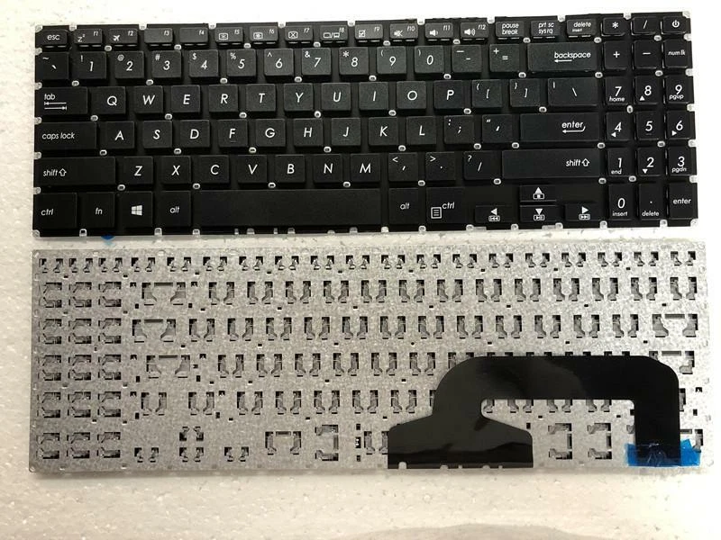 Asus X507 X507MA X507U X507UA X507UB A507 A507MA Laptop Keyboard US Layout No Frame Asus X507 X507MA X507U X507UA X507UB A507 A507MA Laptop Keyboard US Layout No Frame