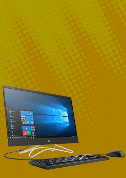 NEW all in one HP core i3 4gb ram 500gb hdd 21.5 screen size