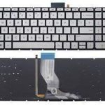 HP Pavilion 15-AU  US Layout Silver keypad no Frame no Backlit feature