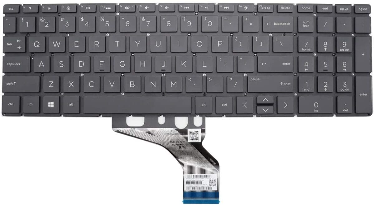 61Xf6tyL0wL._AC_SL1500_-1200x661-1.jpg HP 250 G7 255 G7 256 G7 US Layout Non-Backlit Keyboard in Nairobi Kenya - Image 1