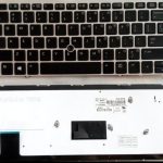 HP EliteBook Folio 9470, Fit P/N 697685-001 SG-57400-XUA 6037B0080301 702843-001 SN9118BL Black with Silver Frame Light Backlight Notebook New Original US Layout Backlit Laptop Keyboard (With Pointing Stick) Laptop Keyboard
