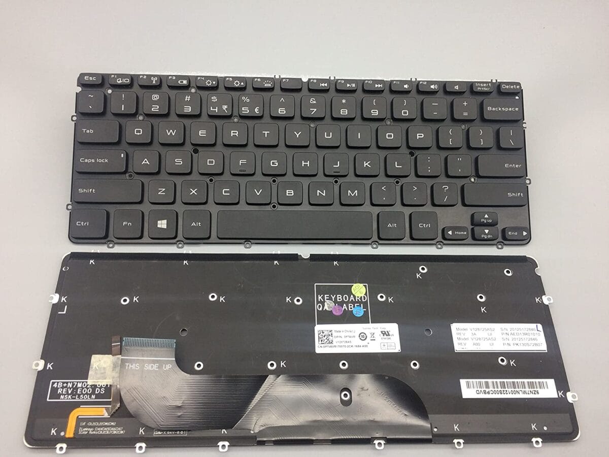 Dell-XPS-13-9333-l321x-1200x900-1.jpg DELL XPS13 9333 L321X L322X Series US Layout V128725AS2 PK130S72BO7 Black Backlight XPS13 Layout Keyboard - Image 1