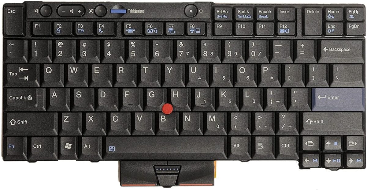 Lenovo-Thinkpad-T410-laptop-keyboard-1200x620-1.jpg Lenovo Thinkpad T410, T410i, T410S, T410Si, T510, W510 Black Laptop Keyboard in Nairobi Kenya - Image 1