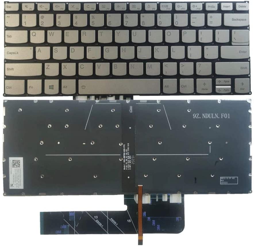 c740-1.jpg Keyboard for Lenovo C740-14 C740-14IML US Layout - Image 1
