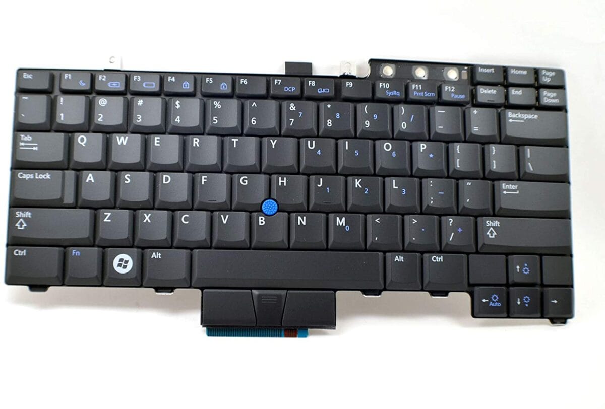 dell-E6400-keyboard-US-layout-1200x812-1.jpg DELL Latitude E6400 E6410 E6500 E6510 Precision M2400 M4400 M4500 Laptop US Layout English - Image 1