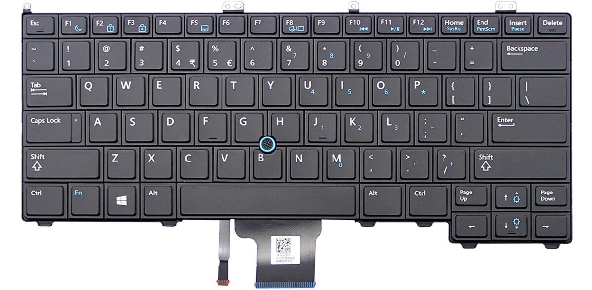 dell-E7440-backlit-1200x589-1.jpg Dell Latitude E7440 With BackLit P/N: 04G6VR PK130VN3A00 SG-60700-XUA SN7222, US Layout Black Color Laptop Keyboard in Nairobi Kenya - Image 1