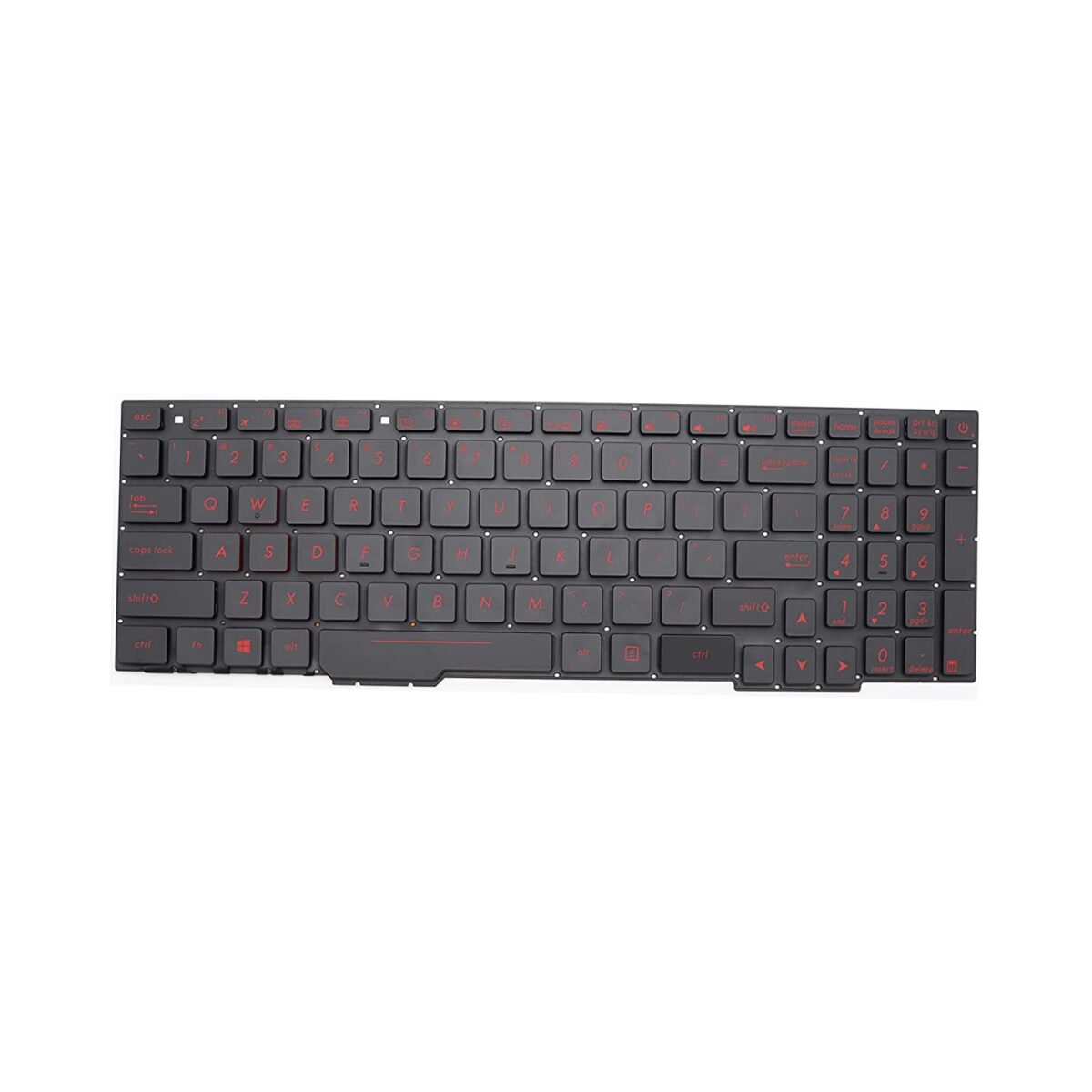 fx55-1-1200x1200-1.jpg Keyboard for ASUS FX553V FX553VD FX53VD FX753VD FZ53V GL553 GL553V GL553VW ZX553VD Rog GL753 GL753V GL753VE GL753VD with Backlit Black - Image 1