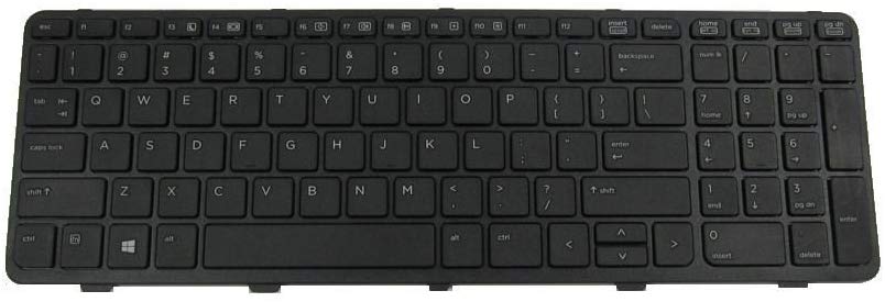 hp-640-G1-laptop-keyboard.jpg New Genuine Keyboard for Hp probook 650 g1 and 655 g1 Black US Layout with Frame - Image 1