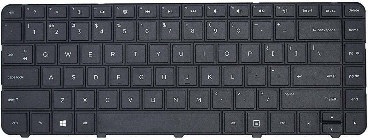 hp-G6-1000-keyboard-1200x457-1.jpg HP Pavilion g6-1000 g6-1100 g6-1200 g6-1300 Laptop Keyboard - Image 1