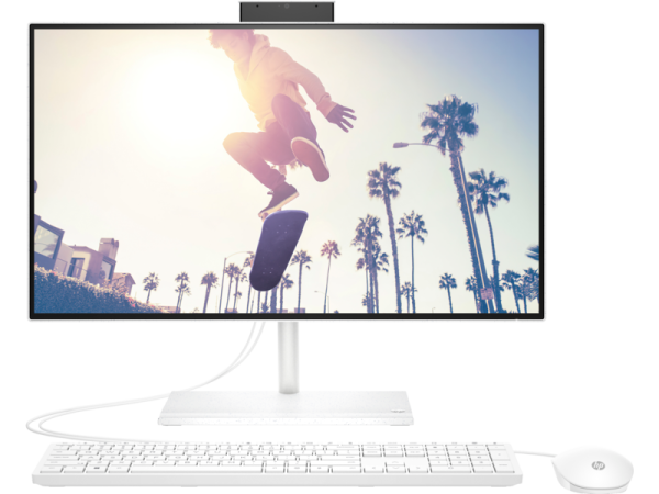 hp24-600x450-1.png HP All-in-One 24 Core i5 8GB RAM 512GB SSD 24-Inch Display - Image 1