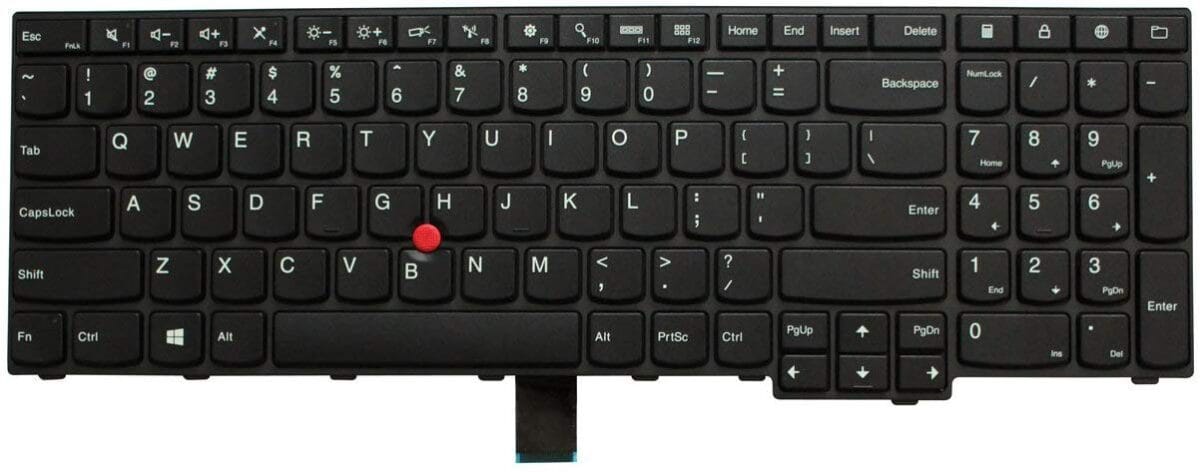 lenovo-thinkpad-E550-1200x472-1.jpg Lenovo ThinkPad E550 E550C E555 E560 E565 Laptop US Layout Keyboard - Image 1
